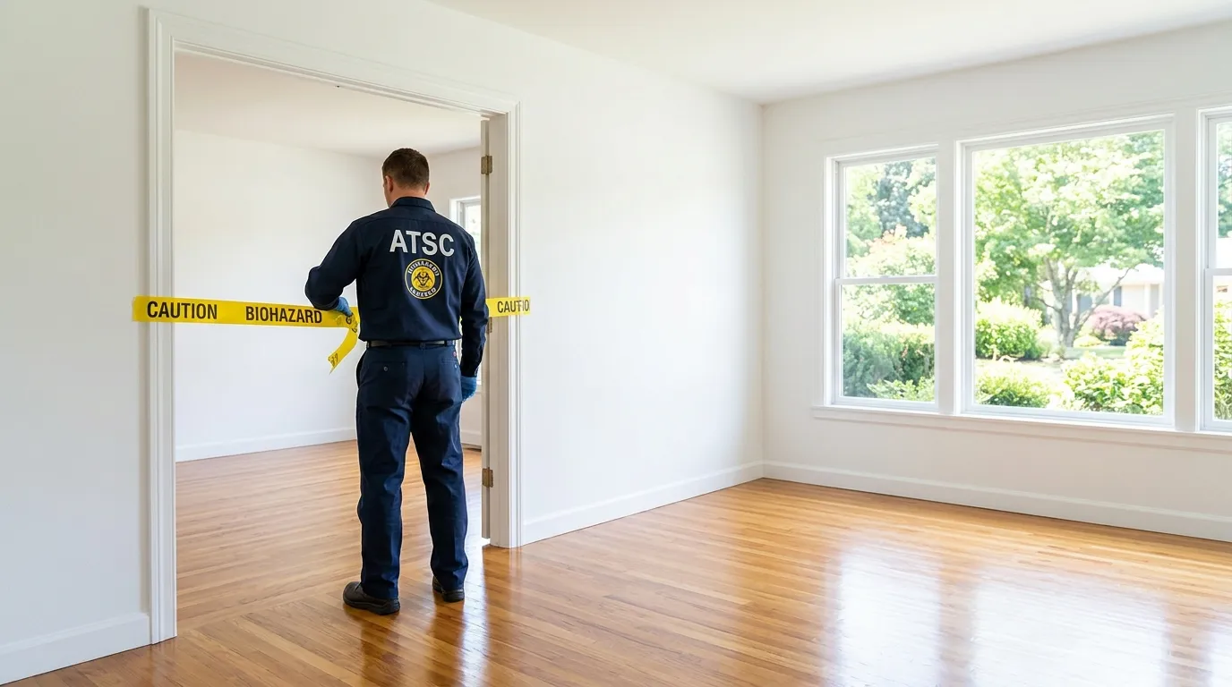 Certified biohazard cleanup crew performing Crime Scene Cleanup in American Canyon