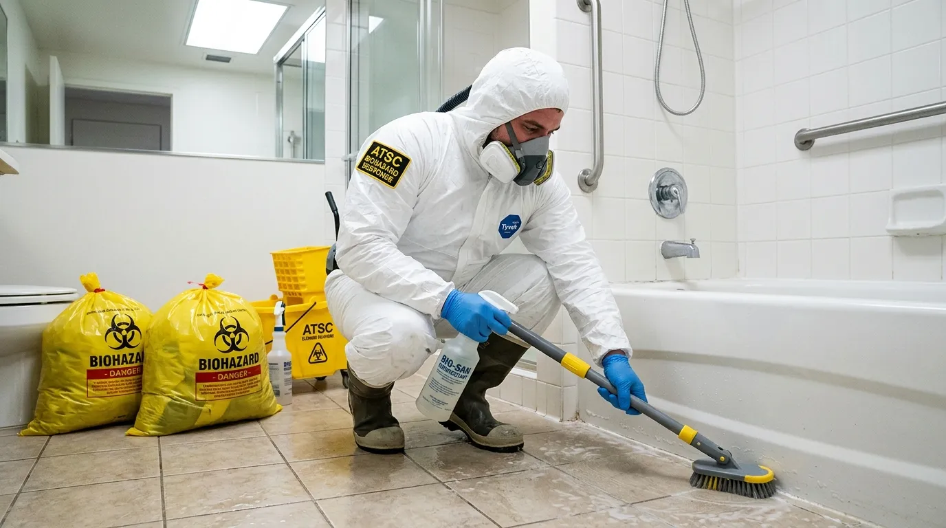 Decontamination equipment deployed for Blood Cleanup in American Canyon